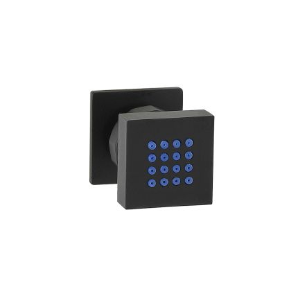 Milano Preto - Modern Front Fix Square Body Jet - Black