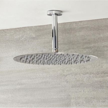 Milano Mirage - 400mm Round Ultra Thin Shower Head - Chrome