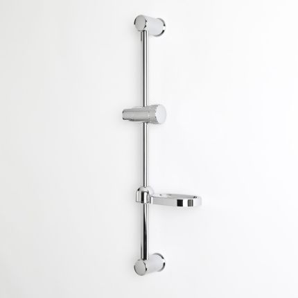 Milano Select - Modern Shower Riser Rail - Chrome