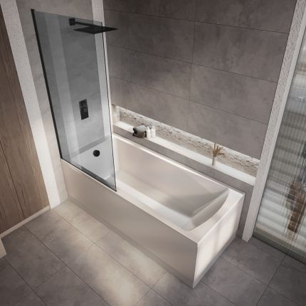Narrow bath discount