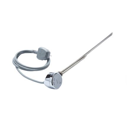 Terma Moa - Chrome Thermostatic Heating Element - Plug-In and Hardwired Options and Choice of Wattage