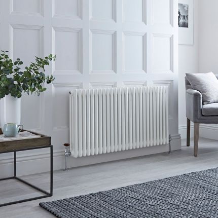 Milano Windsor - Horizontal Traditional Column Radiator - Choice of Finish and Size