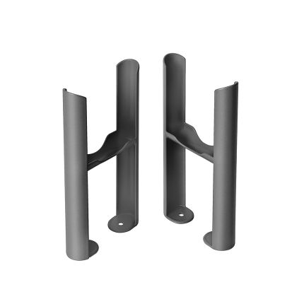 Milano Windsor - Pewter Floor-Mounting Feet for Traditional 3 Column Windsor Radiators