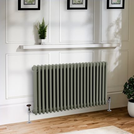 Milano Windsor - Horizontal Traditional Column Radiator - Double Column - Choice of Bright Colours and Sizes
