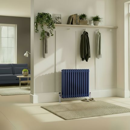 Milano Windsor - Horizontal Traditional Column Radiator - Triple Column - Choice of Bright Colours and Sizes