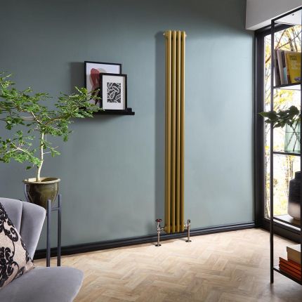 Milano Windsor - Vertical Traditional Column Radiator - 2 Column - Metallic Custom Colours