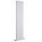 Milano Capri - White Flat Panel Vertical Designer Radiator - 1600mm x 354mm (Double Panel)