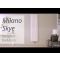 Milano Skye - Aluminium Anthracite Horizontal Designer Radiator - 600mm x 1135mm (Single Panel)