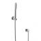 Milano Mirage - Modern Round Hand Shower with Wall Bracket and Outlet Elbow - Chrome