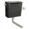 Milano - Black Recessed Concealed Universal Access Cistern for Back To Wall Toilet Pan