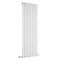 Milano Aruba - White Vertical Designer Radiator - 1600mm x 590mm (Single Panel)