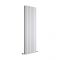 Milano Alpha - White Flat Panel Vertical Designer Radiator - 1600mm x 560mm (Double Panel)