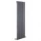 Milano Capri - Anthracite Flat Panel Vertical Designer Radiator - 1600mm x 472mm (Single Panel)