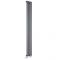 Milano Aruba Slim - Anthracite Space-Saving Vertical Designer Radiator - 1780mm x 236mm (Single Panel)