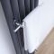 Milano - Chrome Towel Rail for Aruba Vertical Designer Radiators - 350mm
