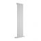 Milano Alpha - White Flat Panel Vertical Designer Radiator - 1600mm x 420mm (Single Panel)