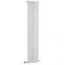 Milano Java - White Vertical Designer Radiator - 1780mm x 354mm (Single Panel)
