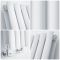 Milano Aruba Slim - White Space-Saving Vertical Designer Radiator - 1780mm x 236mm (Double Panel)