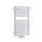 Milano Via - White Central Connection Bar on Bar Heated Towel Rail - 835mm x 500mm