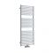 Milano Via - White Central Connection Bar on Bar Heated Towel Rail - 1215mm x 500mm