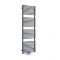Milano Via - Anthracite Central Connection Bar on Bar Heated Towel Rail - 1520mm x 500mm