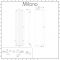 Milano Riso Electric - White Flat Panel Vertical Designer Radiator - 1800mm x 400mm (Single Panel)