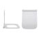 Milano Elswick - White Soft Close Quick Release Top Fix Toilet Seat
