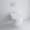 Milano Longton - White Soft Close Quick Release Top Fix Toilet Seat