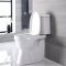 Milano Select - White Modern High Rise Disabled Doc M WC Toilet and Cistern
