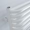 Milano Bow - White D-Bar Heated Towel Rail - 1000mm x 500mm