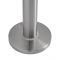 Milano Lugo - Brushed Steel Outdoor Shower with Shower Head and Hand Shower (2 Outlet)