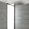 Milano Arvo - Chrome Thermostatic Shower with Large Shower Head and Hand Shower (2 Outlet)