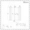 Milano Aruba - Anthracite Vertical Designer Radiator - 1780mm x 354mm (Double Panel)