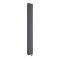 Milano Aruba Slim Electric - Anthracite Vertical Designer Radiator - 1780mm x 236mm (Double Panel) - with Bluetooth Thermostat