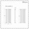Milano Aruba - Anthracite Vertical Designer Radiator - 1400mm x 590mm (Double Panel)