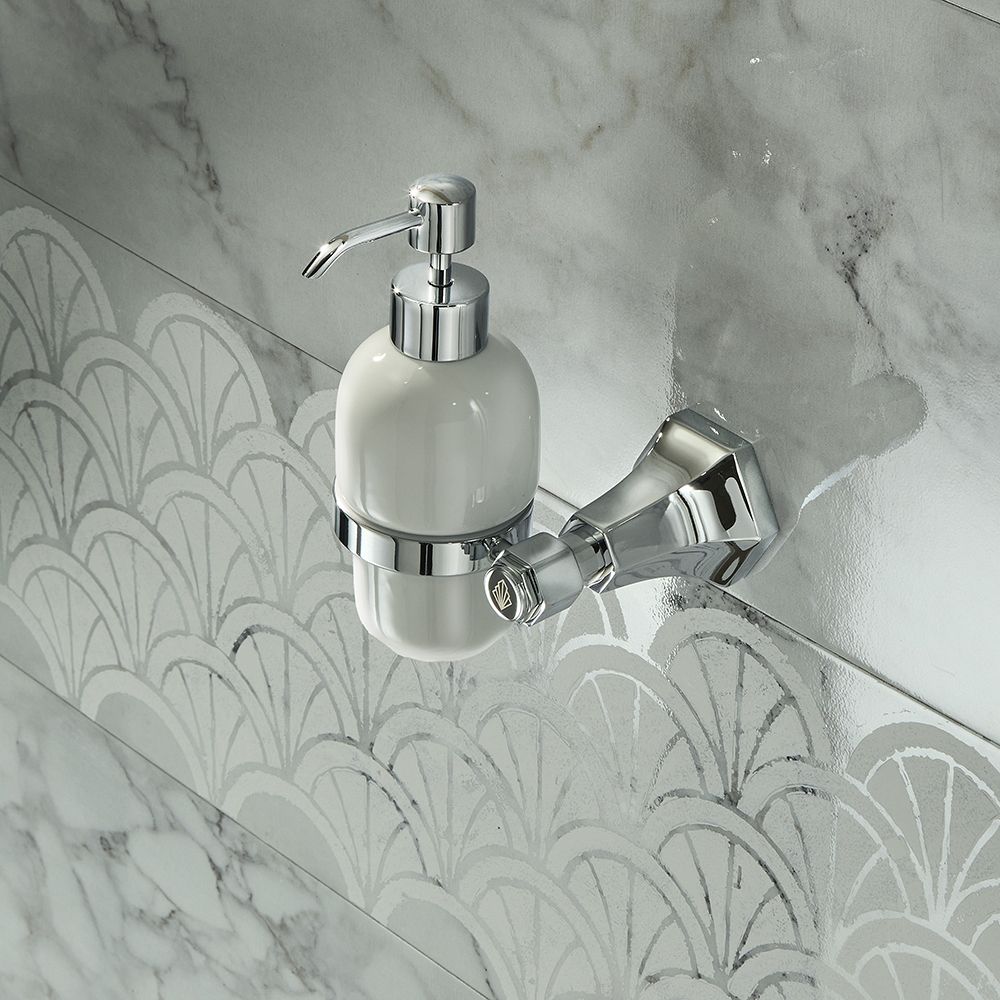 Milano Earlham - Art Deco Soap Dispenser - Choice of finish