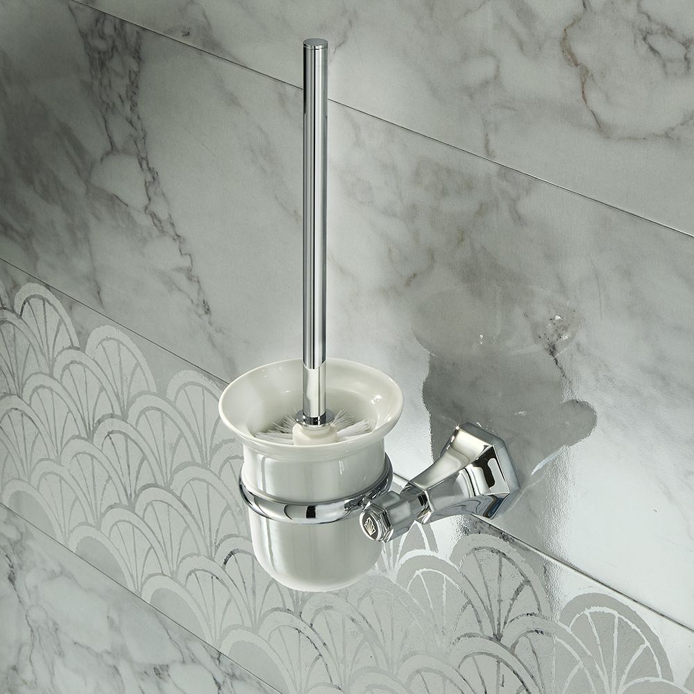 Milano Earlham - Art Deco Toilet Brush - Choice of finish