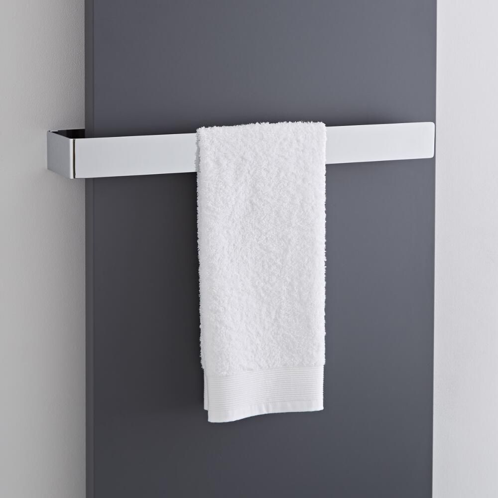 Milano - Wall Mounted Towel Rail - 620mm x 60mm - Chrome