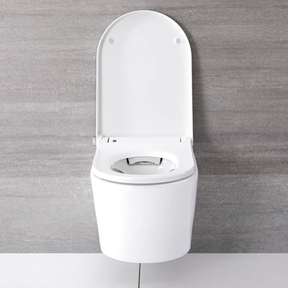 Milano Luxus - Wall Hung Japanese Bidet Toilet with Soft Close Seat