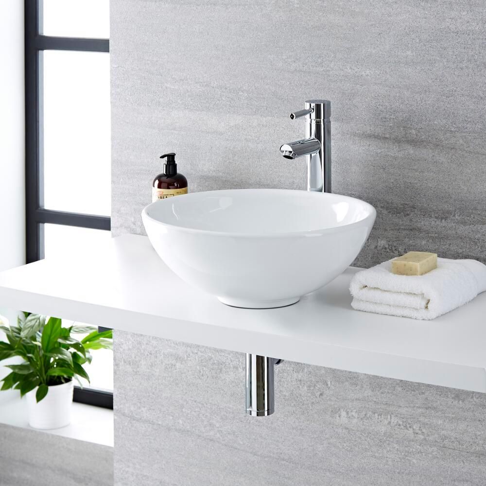 400mm Round Ceramic Counter Top Basin