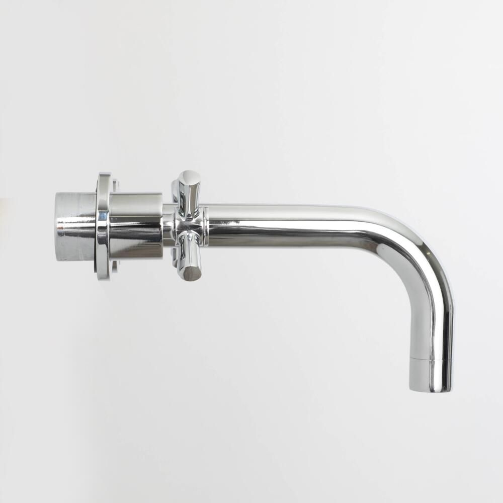 Milano Select Modern Wall Mounted Basin Mixer Tap Chrome