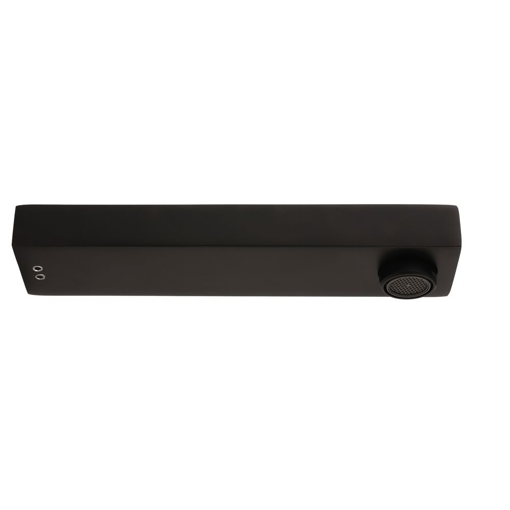 Milano Preto - Modern Wall Mounted Basin or Bath Spout - Black