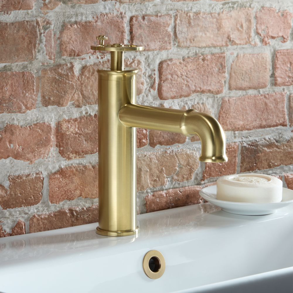 Milano Zandra - Industrial Style Mono Basin Mixer Tap - Choice of Finish