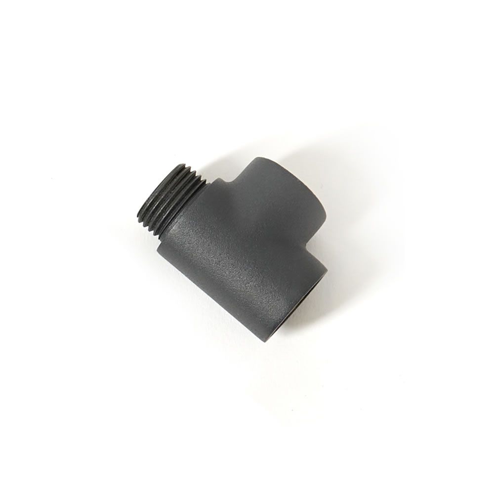 Milano - Dual Fuel T Piece - Anthracite