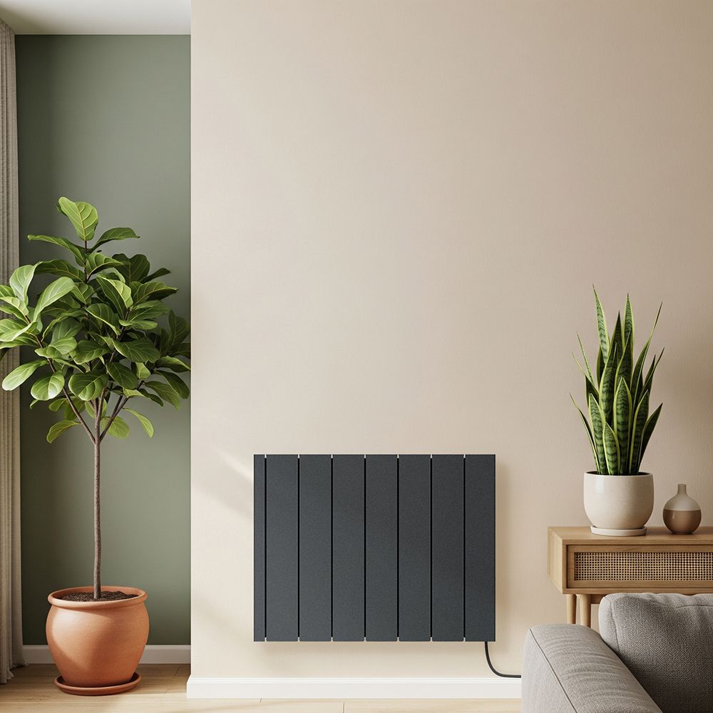 ECOSO Leo - Ceramic Core Smart Electric Heater - Plug-In/Hardwired Options and Choice of Wattage and Finish