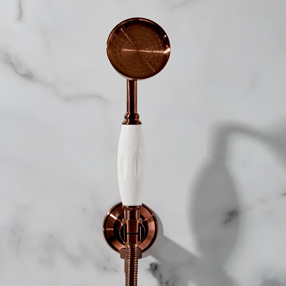 Milano Elizabeth - Traditional Hand Shower - Brushed Copper