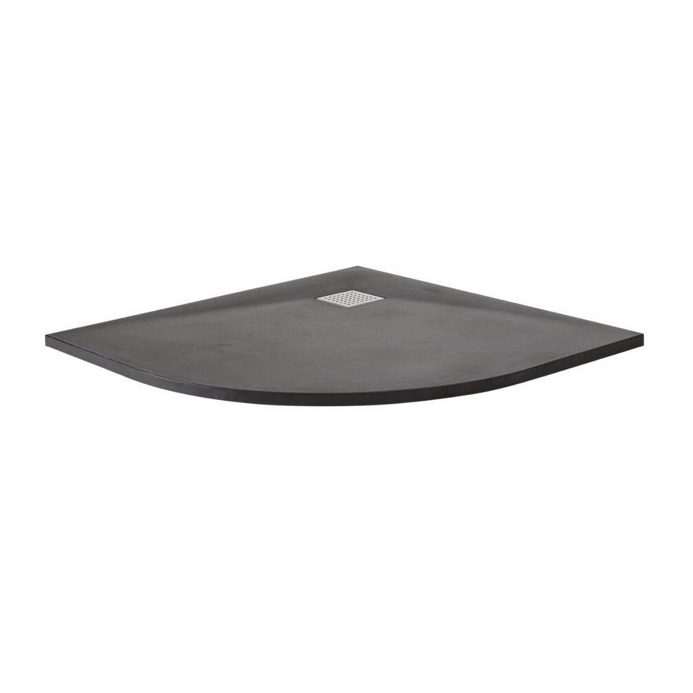 Milano Rasa - Slate Effect Quadrant Shower Tray - 900mm - Choice of Finish
