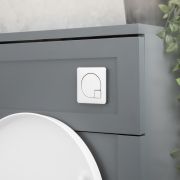 Milano – Modern Square Flush Plate – Chrome