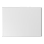 Milano - 700mm Modern Bath End Panel - White