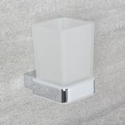 Milano Arvo - Modern Tumbler Holder - Chrome